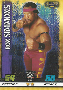 WWE Topps Slam Attax 10th Edition Trading Card 2017 Ron Simmons No.281