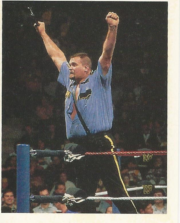 WWF Merlin Stickers 1992 Big Boss Man No.282