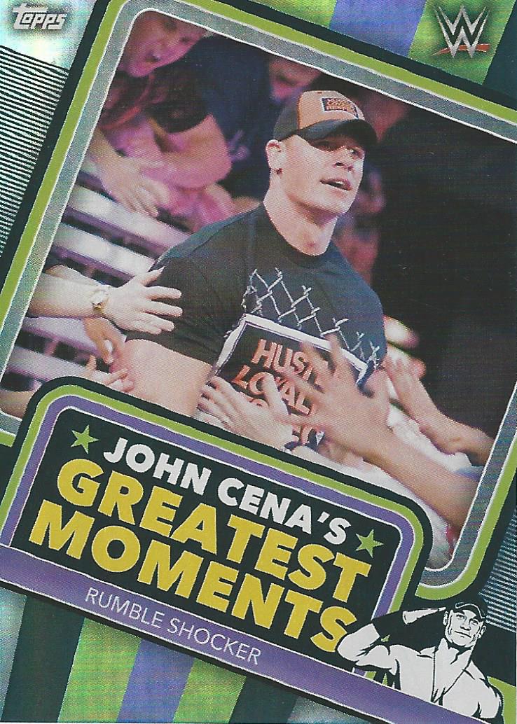 Topps WWE Superstars 2021 Trading Cards John Cena JC3