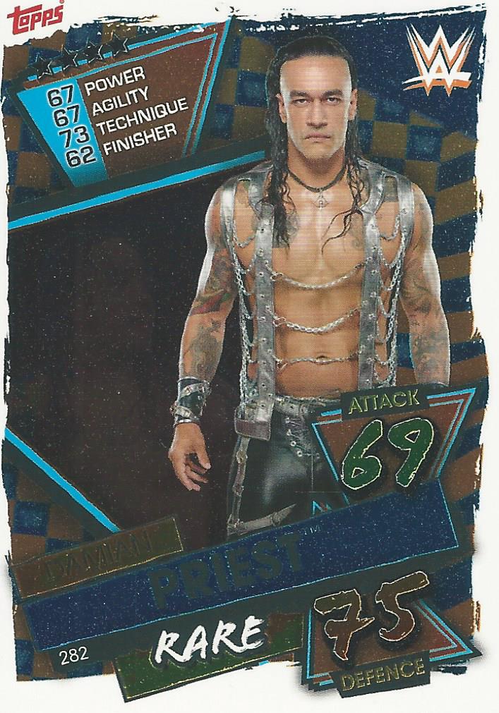 WWE Topps Slam Attax 2021 Trading Card Damian Priest No.282