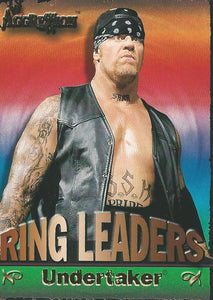 WWE Fleer Aggression Trading Cards 2003 Ring Leader Undertaker 6 of 15