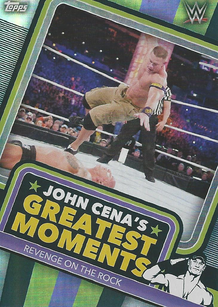 Topps WWE Superstars 2021 Trading Cards John Cena JC5