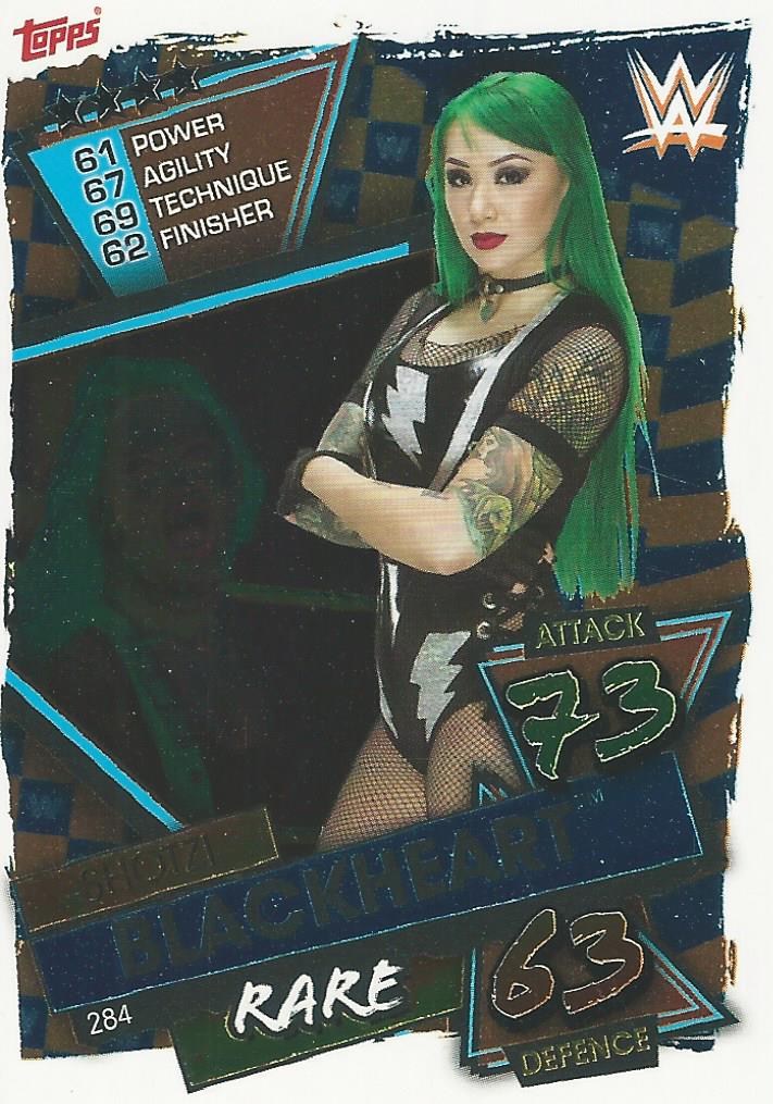 WWE Topps Slam Attax 2021 Trading Card Shotzi Blackheart No.284