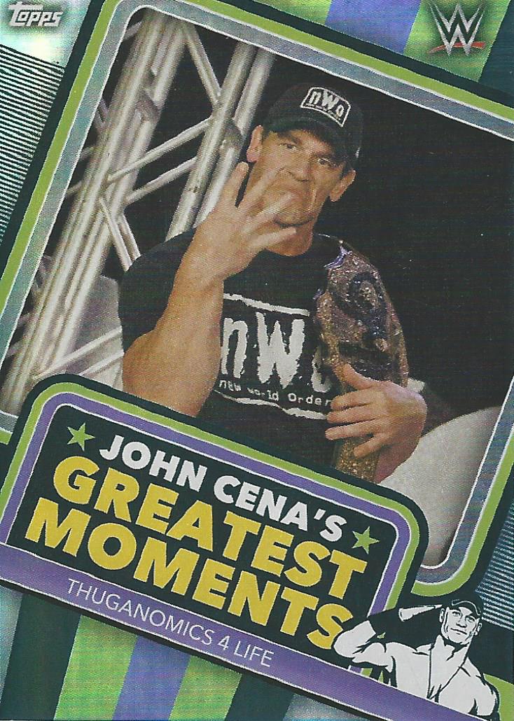 Topps WWE Superstars 2021 Trading Cards John Cena JC6