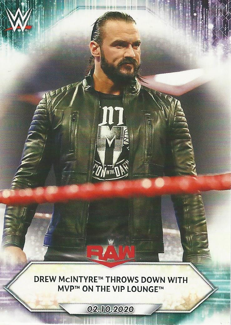 WWE Topps 2021 Trading Cards Drew McIntyre No.16