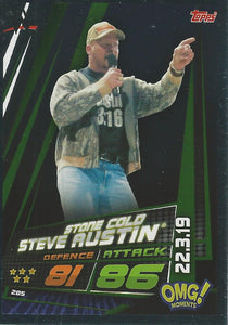 WWE Topps Slam Attax Universe 2019 Trading Card Stone Cold Steve Austin No.285