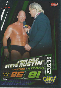 WWE Topps Slam Attax Universe 2019 Trading Card Stone Cold Steve Austin No.286