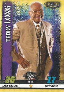 WWE Topps Slam Attax 10th Edition Trading Card 2017 Teddy Long No.287