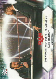 WWE Topps 2021 Trading Cards Drew McIntyre No.63