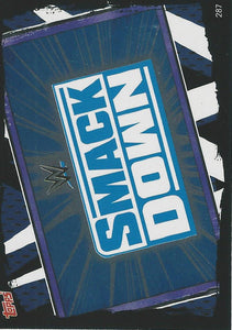 WWE Topps Slam Attax 2021 Trading Card Smackdown Logo No.287