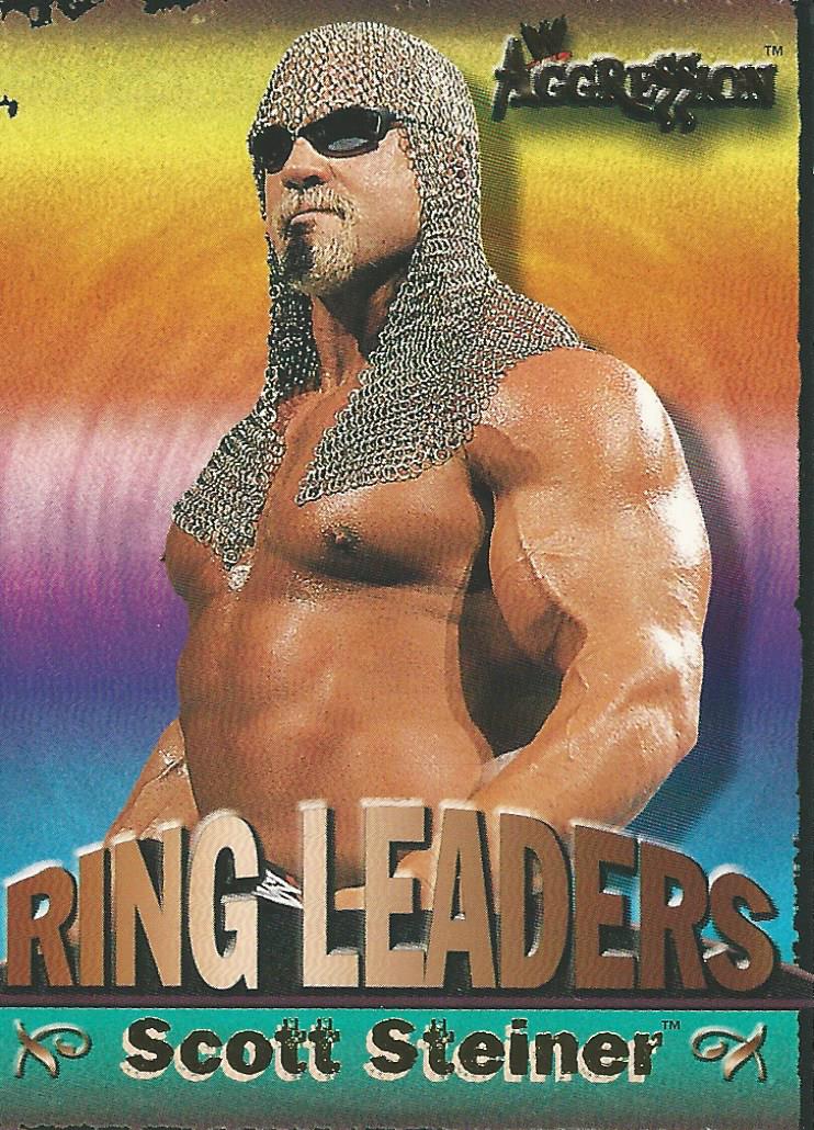 WWE Fleer Aggression Trading Cards 2003 Ring Leader Scott Steiner 10 of 15