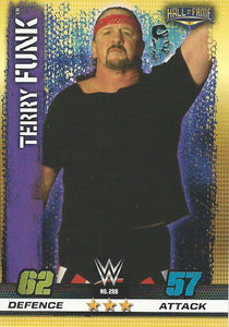 WWE Topps Slam Attax 10th Edition Trading Card 2017 Terry Funk No.288