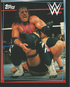 WWE Topps Road to Wrestlemania Stickers 2021 Bret Hitman Hart No.288