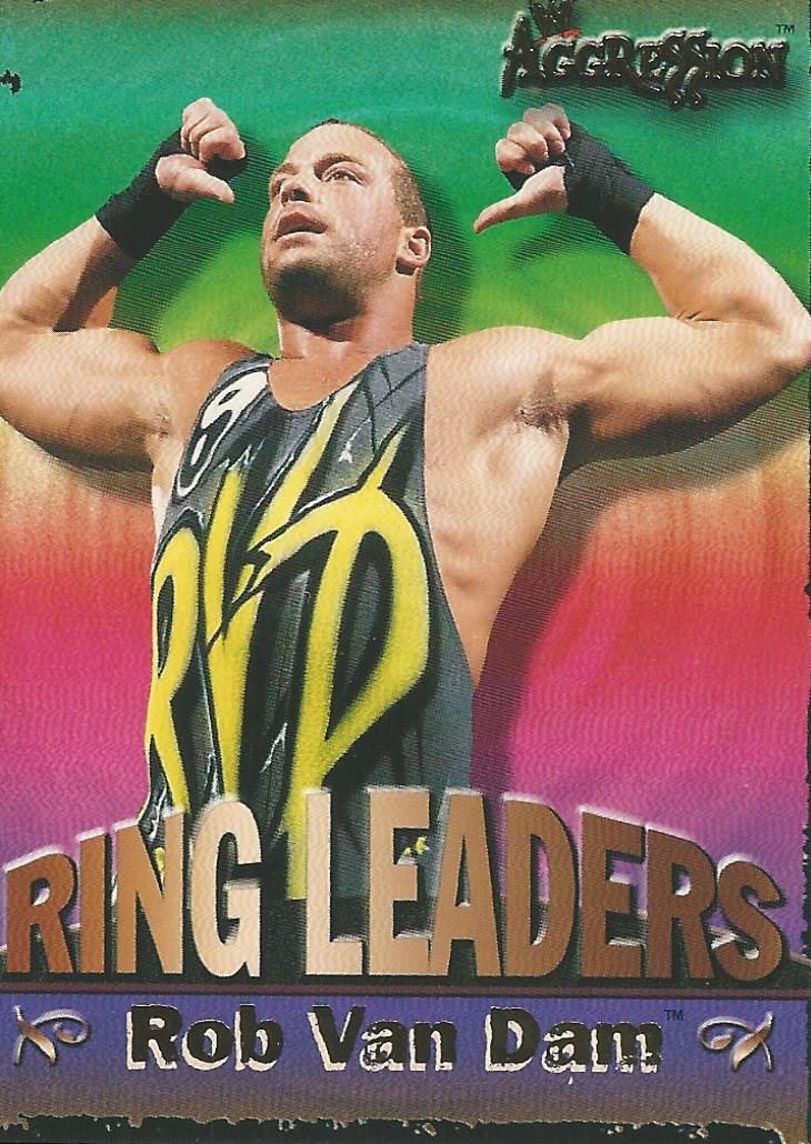 WWE Fleer Aggression Trading Cards 2003 Ring Leader Rob Van Dam 11 of 15
