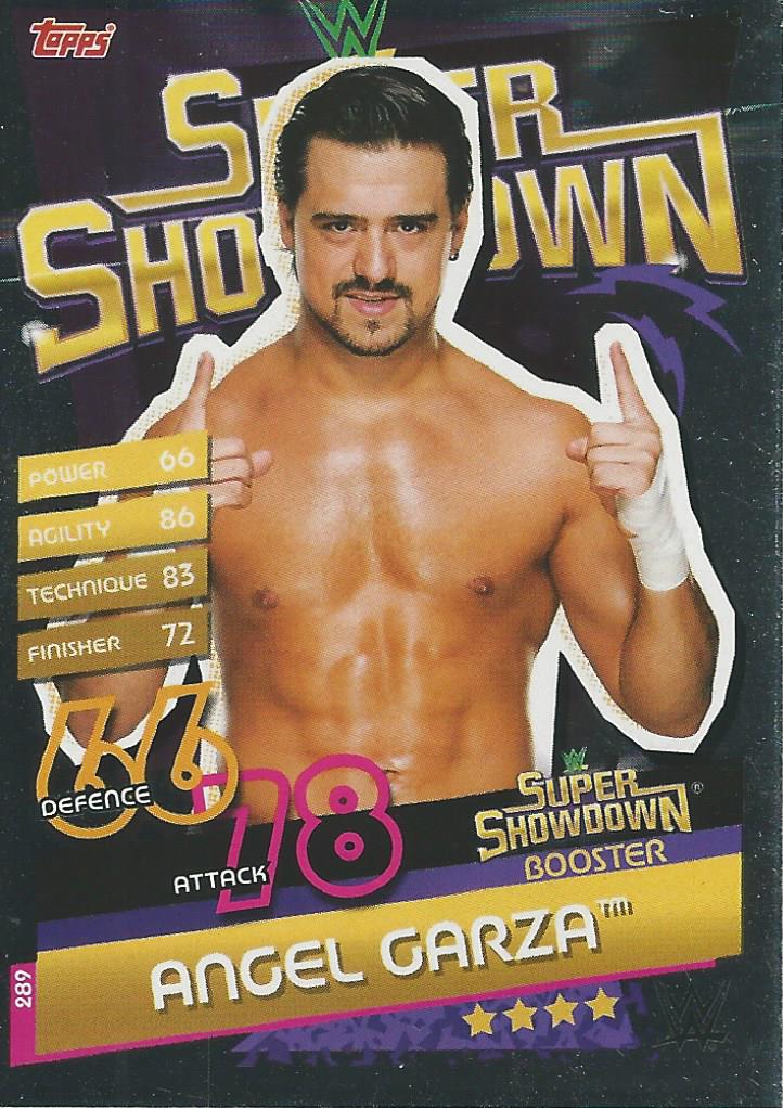 WWE Topps Slam Attax Reloaded 2020 Trading Card Angel Garza No.289