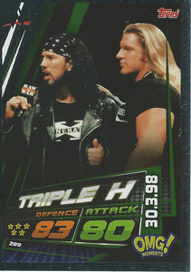 WWE Topps Slam Attax Universe 2019 Trading Card Triple H No.289