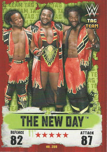 WWE Topps Slam Attax Takeover 2016 Trading Card New Day No.289