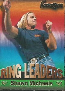 WWE Fleer Aggression Trading Cards 2003 Ring Leader Shawn Michaels 12 of 15