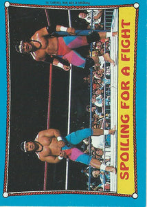 Topps WWF Wrestling Cards 1987 The Islanders No.28