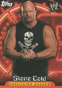 WWE Topps Insider 2006 Trading Cards US Stone Cold Steve Austin No.28