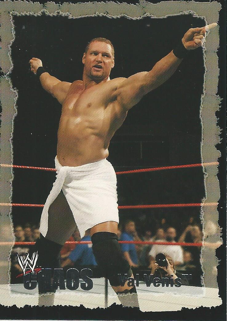 WWE Fleer Chaos Trading Card 2004 Val Venis No.28