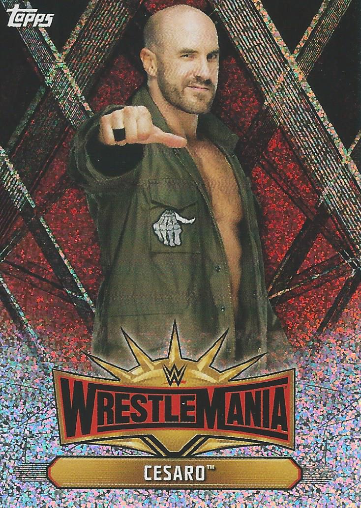 WWE Topps Champions 2019 Trading Cards Cesaro WM-28