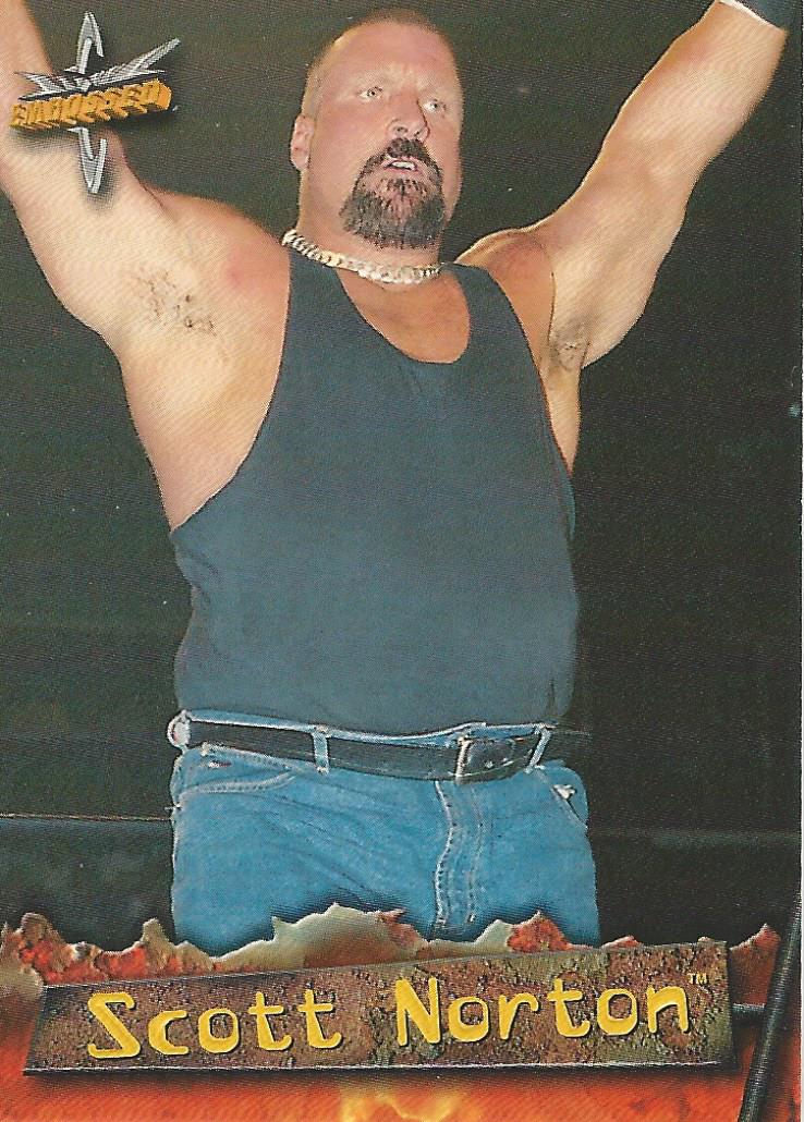 WCW Topps Embossed Trading Cards 1999 Scott Norton No.28