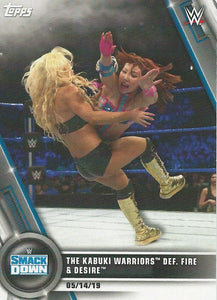 WWE Topps Women Division 2020 Trading Cards Kairi Sane No.28