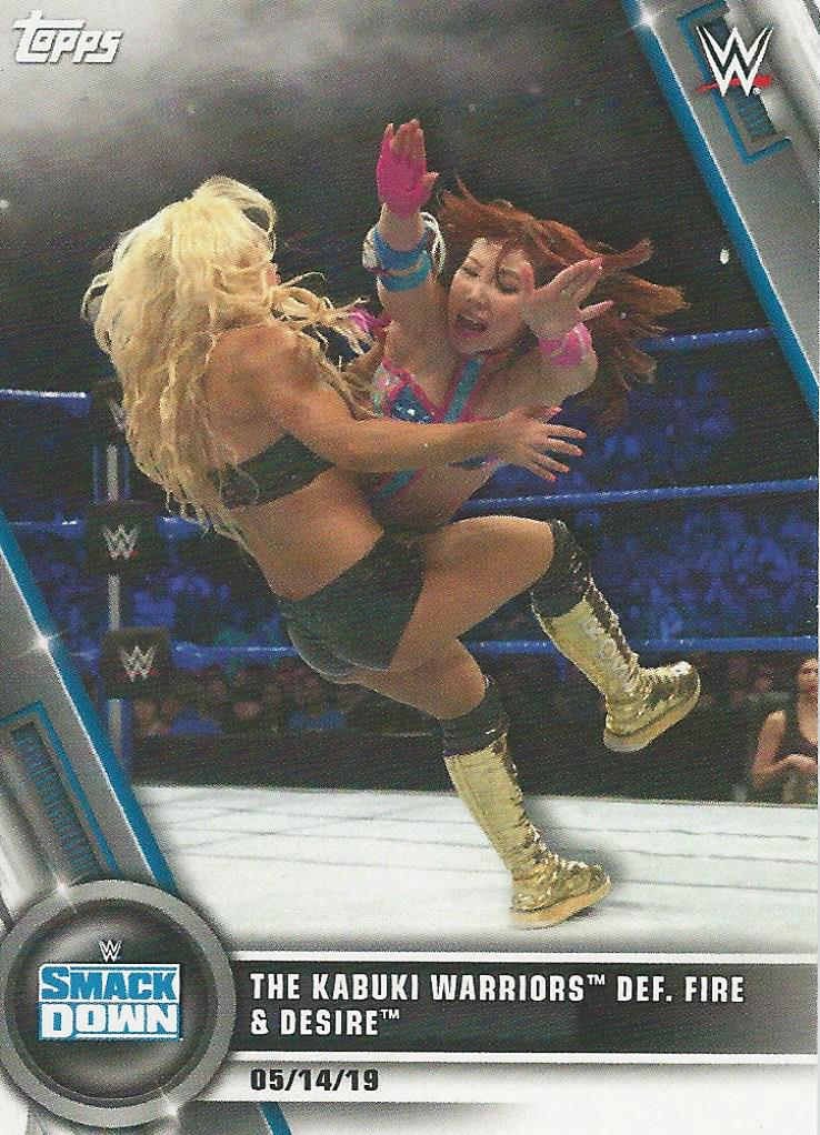 WWE Topps Women Division 2020 Trading Cards Kairi Sane No.28