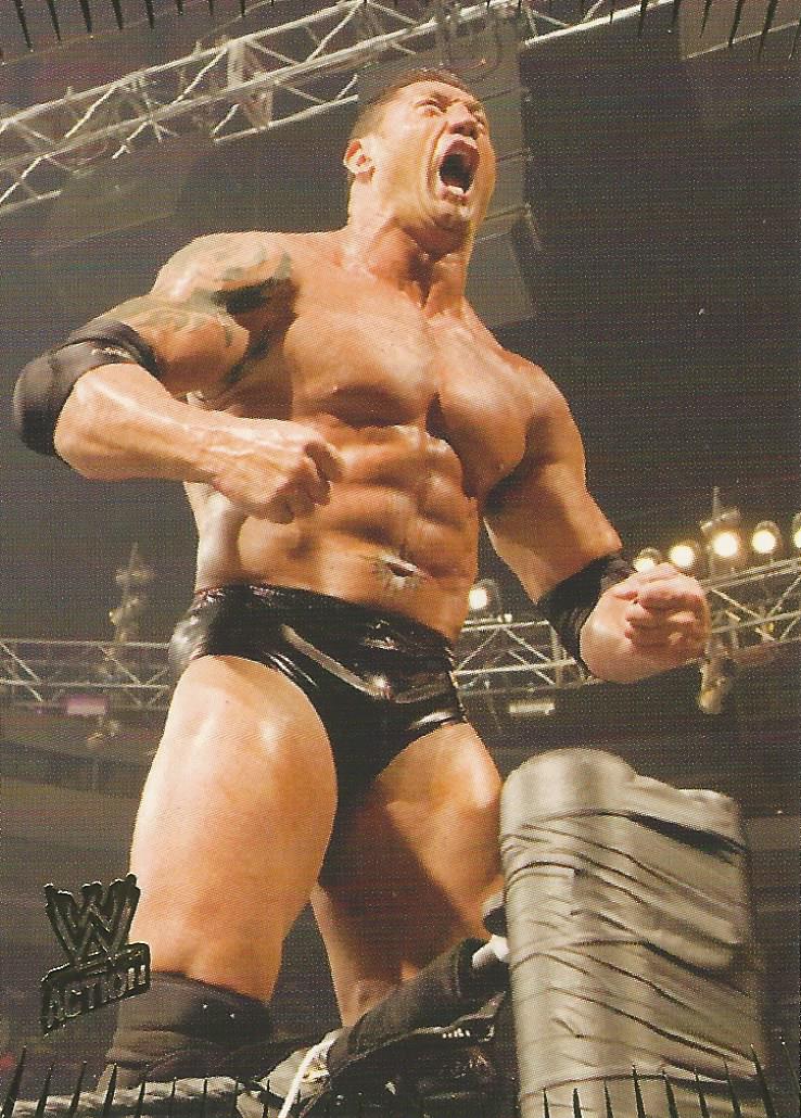 WWE Topps Action Trading Cards 2007 Batista No.28