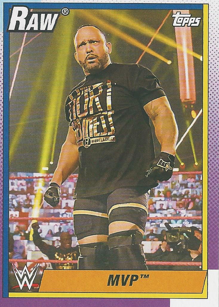 WWE Topps Heritage 2021 Trading Card MVP No.28