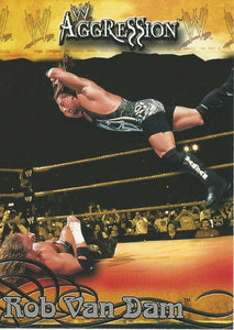 WWE Fleer Aggression Trading Card 2003 Rob Van Dam No.28