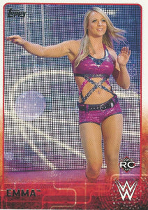 WWE Topps 2015 Trading Card Emma No.28