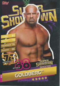 WWE Topps Slam Attax Reloaded 2020 Trading Card Goldberg No.290