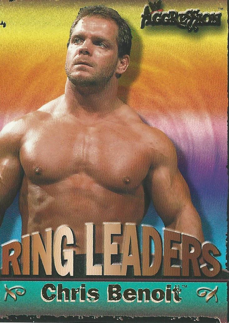WWE Fleer Aggression Trading Cards 2003 Ring Leader Chris Benoit 13 of 15