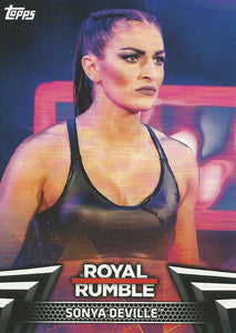 WWE Topps Women Division 2018 Trading Cards Sonya Deville RR-9