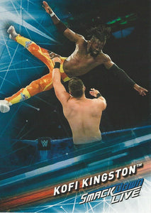 WWE Topps Smackdown 2019 Trading Cards Kofi Kingston No.29