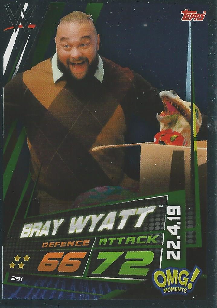 WWE Topps Slam Attax Universe 2019 Trading Card Bray Wyatt No.291