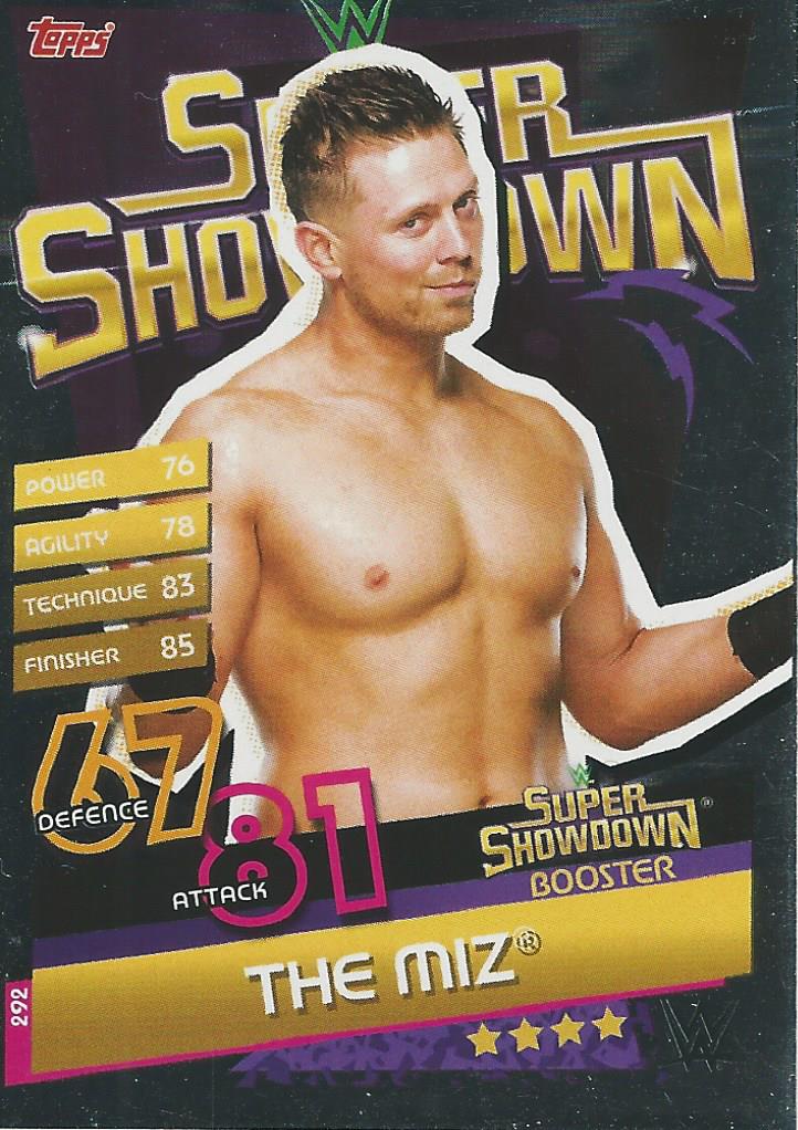 WWE Topps Slam Attax Reloaded 2020 Trading Card The Miz No.292