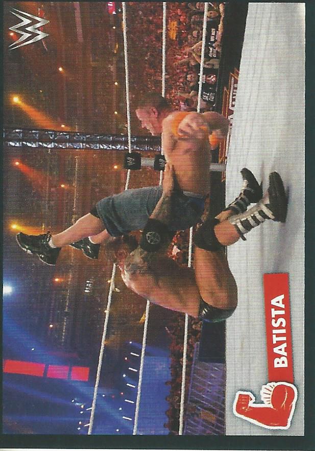 WWE Panini 2022 Sticker Collection Batista No.292