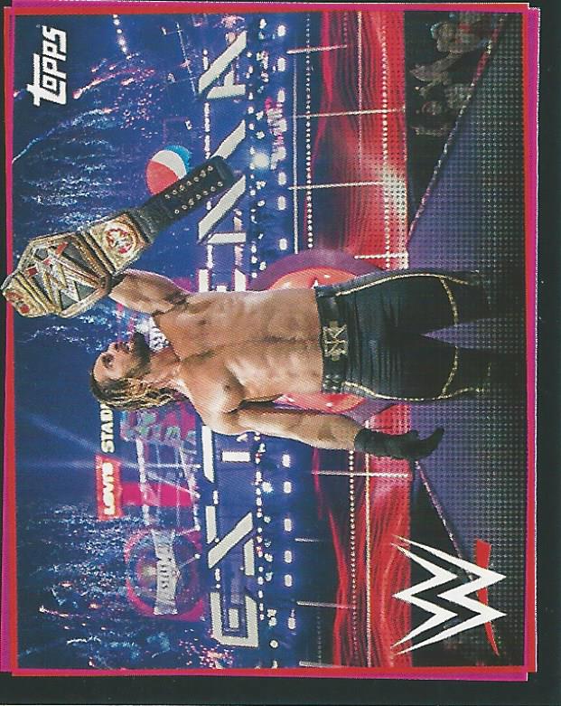 WWE Topps Road to Wrestlemania Stickers 2021 Seth Rollins No.293