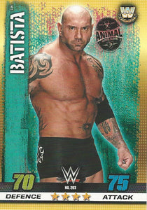 WWE Topps Slam Attax 10th Edition Trading Card 2017 Batista No.293