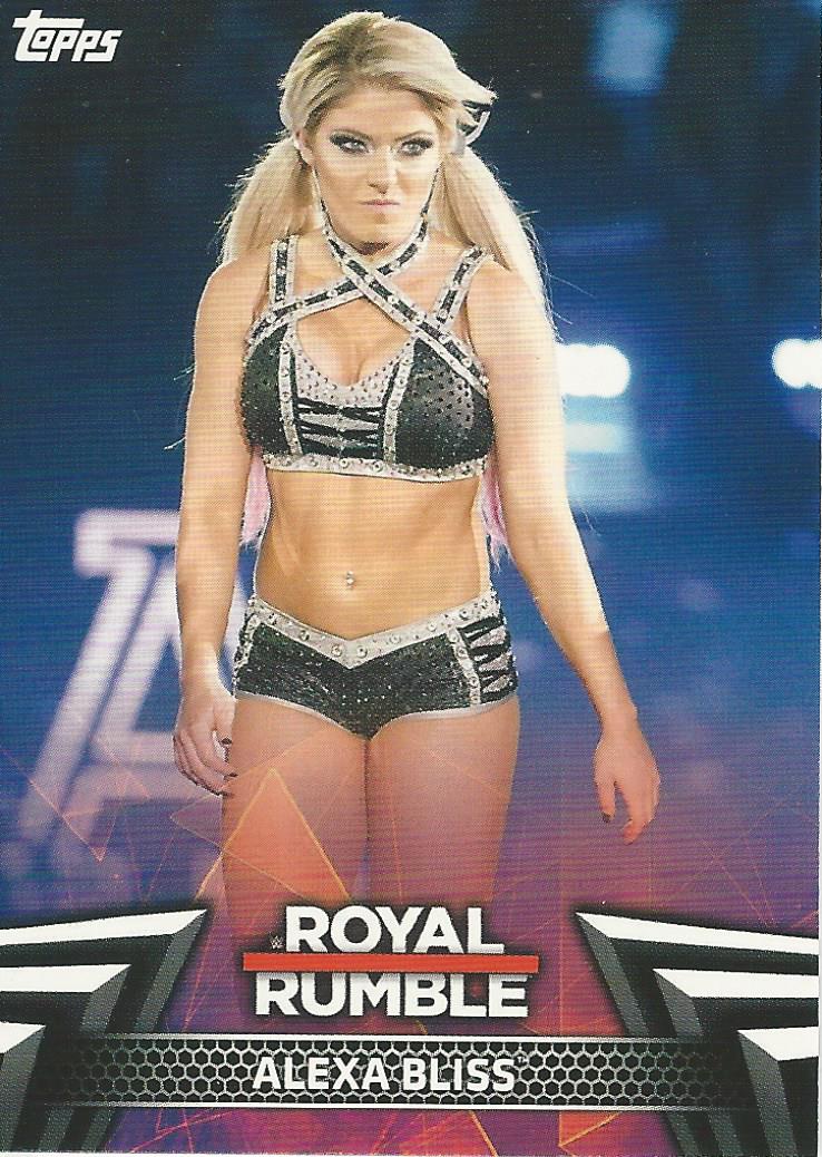 WWE Topps Women Division 2019 Trading Card Alexa Bliss RR19