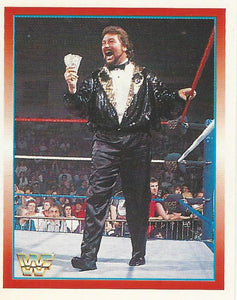 WWF Merlin Stickers 1995 Million Dollar Man Ted Dibiase No.295