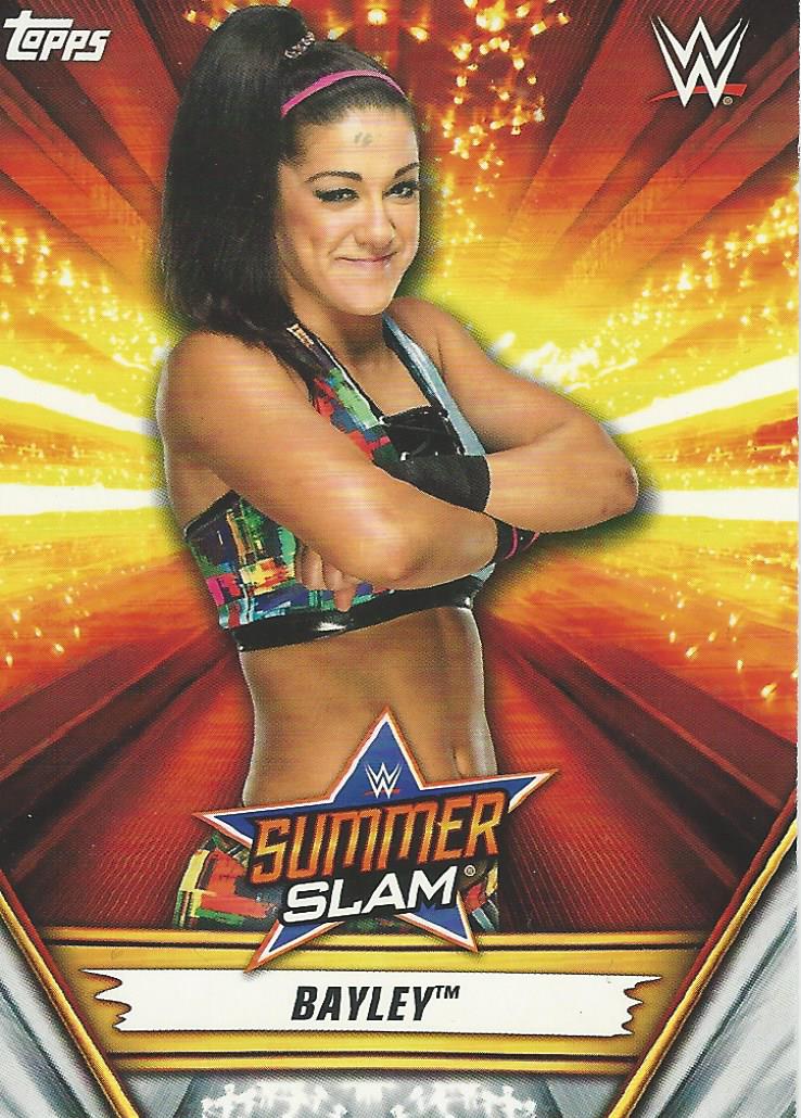 WWE Topps Summerslam 2019 Trading Card Bayley No.19
