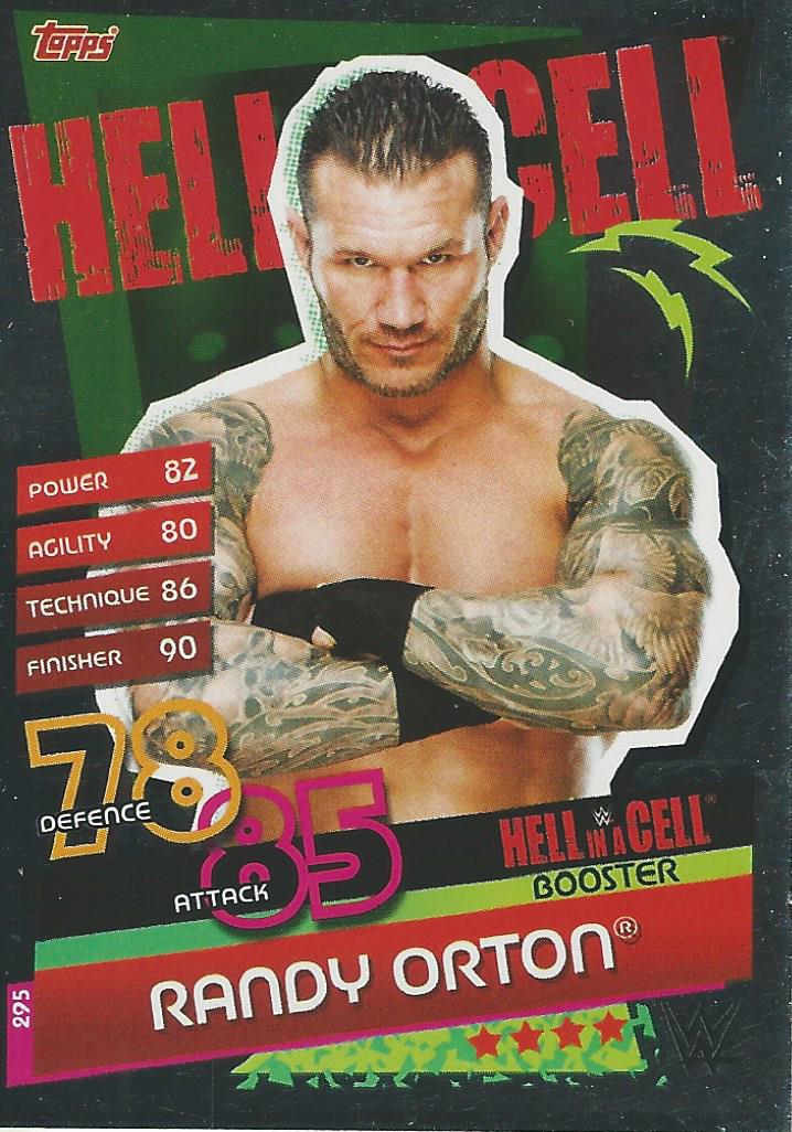 WWE Topps Slam Attax Reloaded 2020 Trading Card Randy Orton No.295