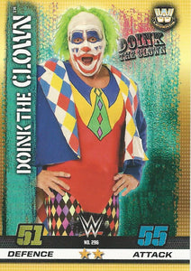 WWE Topps Slam Attax 10th Edition Trading Card 2017 Doink the Clown No.296