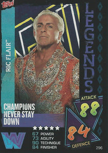 WWE Topps Slam Attax 2021 Trading Card Ric Flair No.296