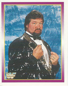 WWF Merlin Stickers 1995 Million Dollar Man Ted Dibiase No.296