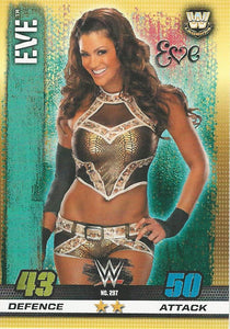 WWE Topps Slam Attax 10th Edition Trading Card 2017 Eve Torres N0.297